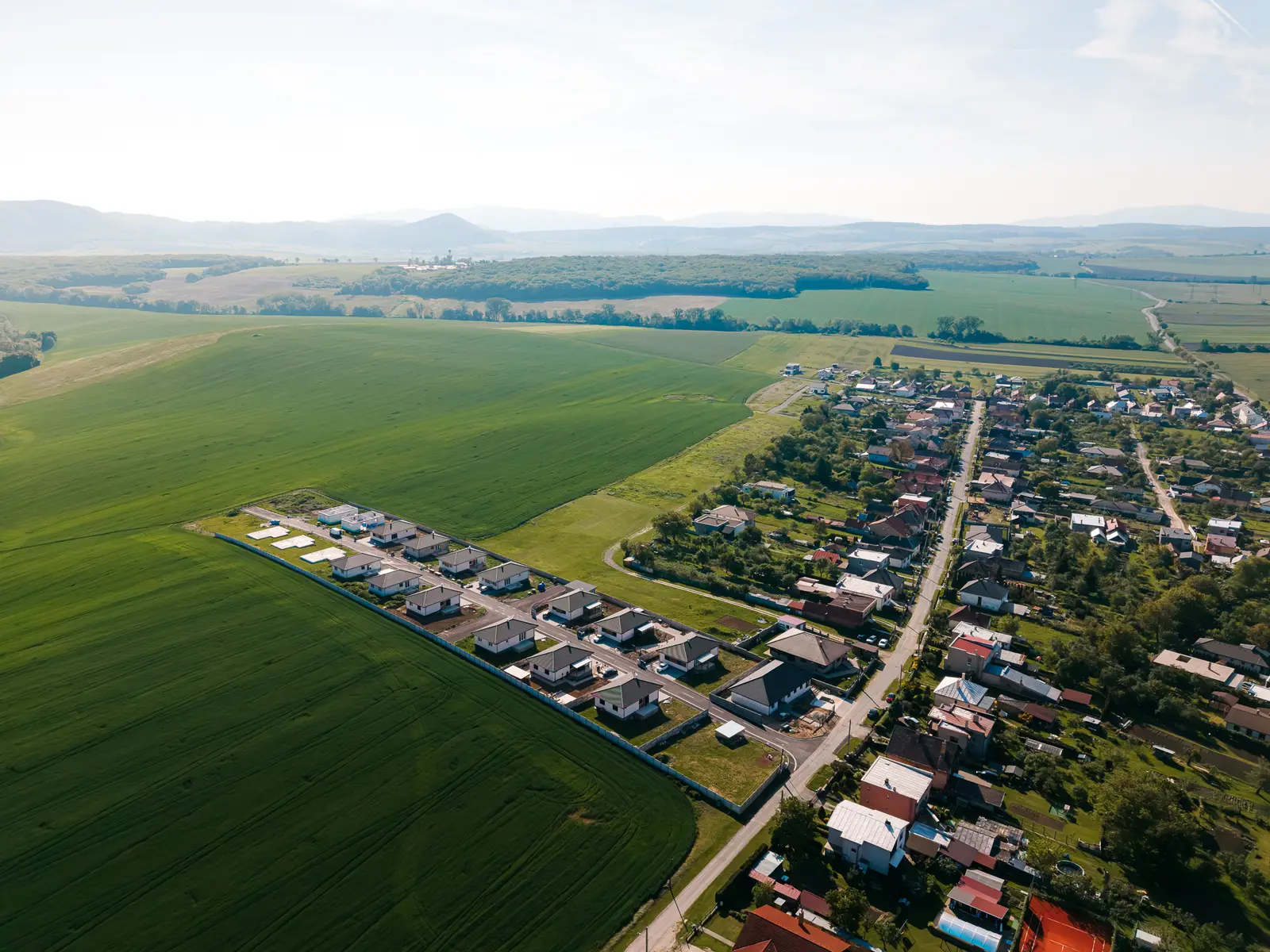 Projekt výstavby domov Drienov Living