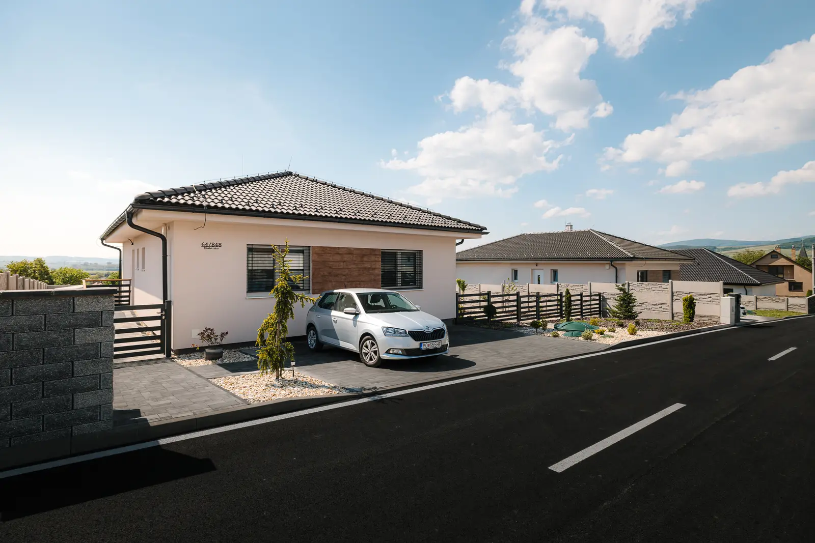Projekt výstavby domov Drienov Living