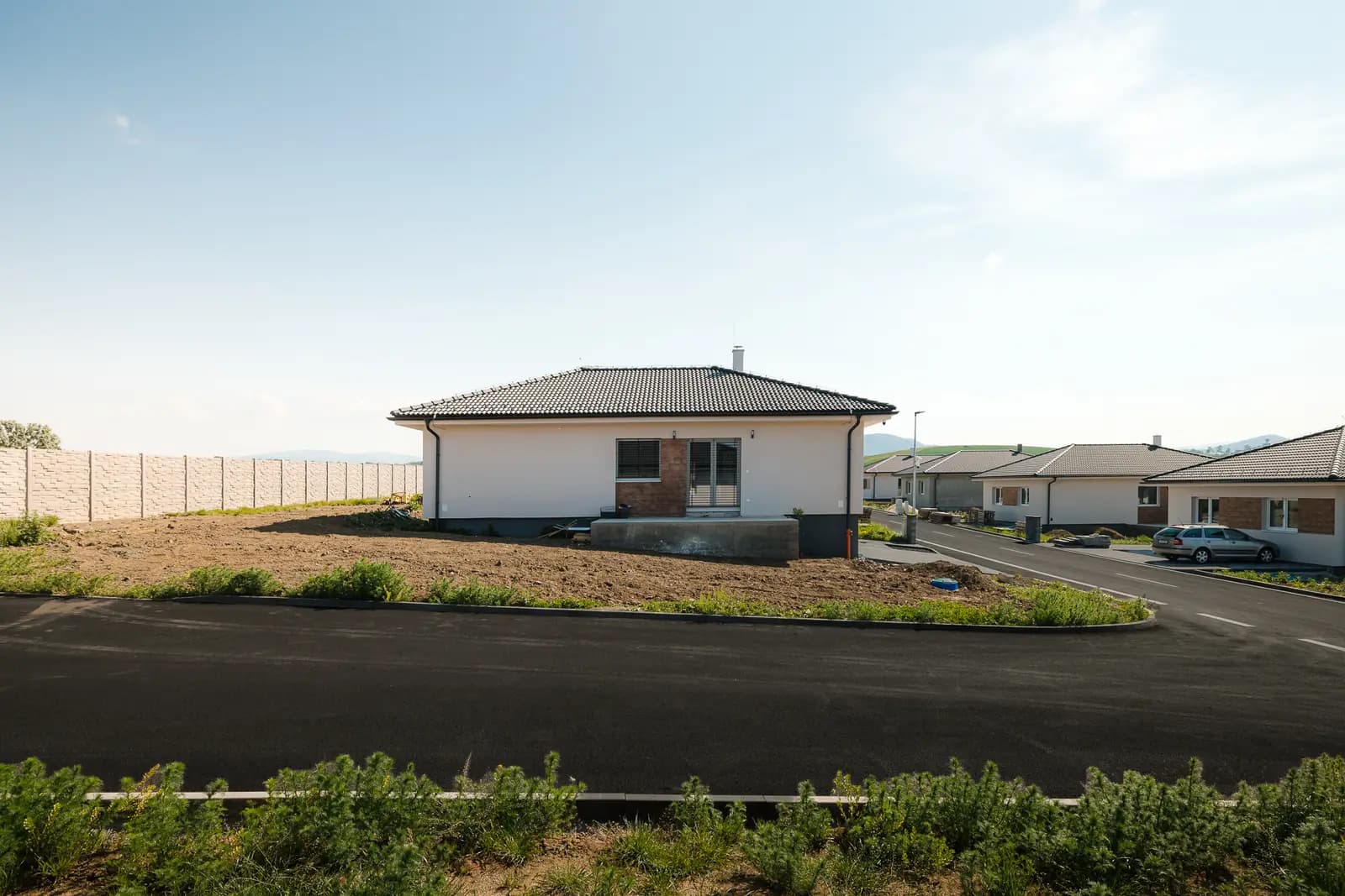 Projekt výstavby domov Drienov Living