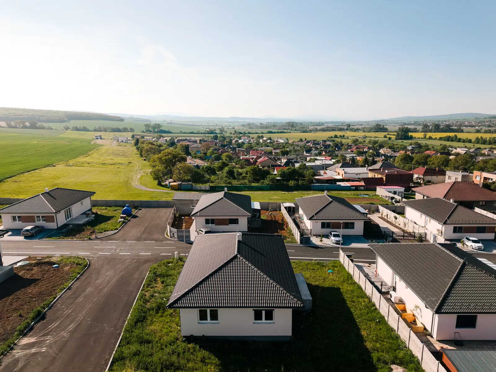 Projekt výstavby domov Drienov Living
