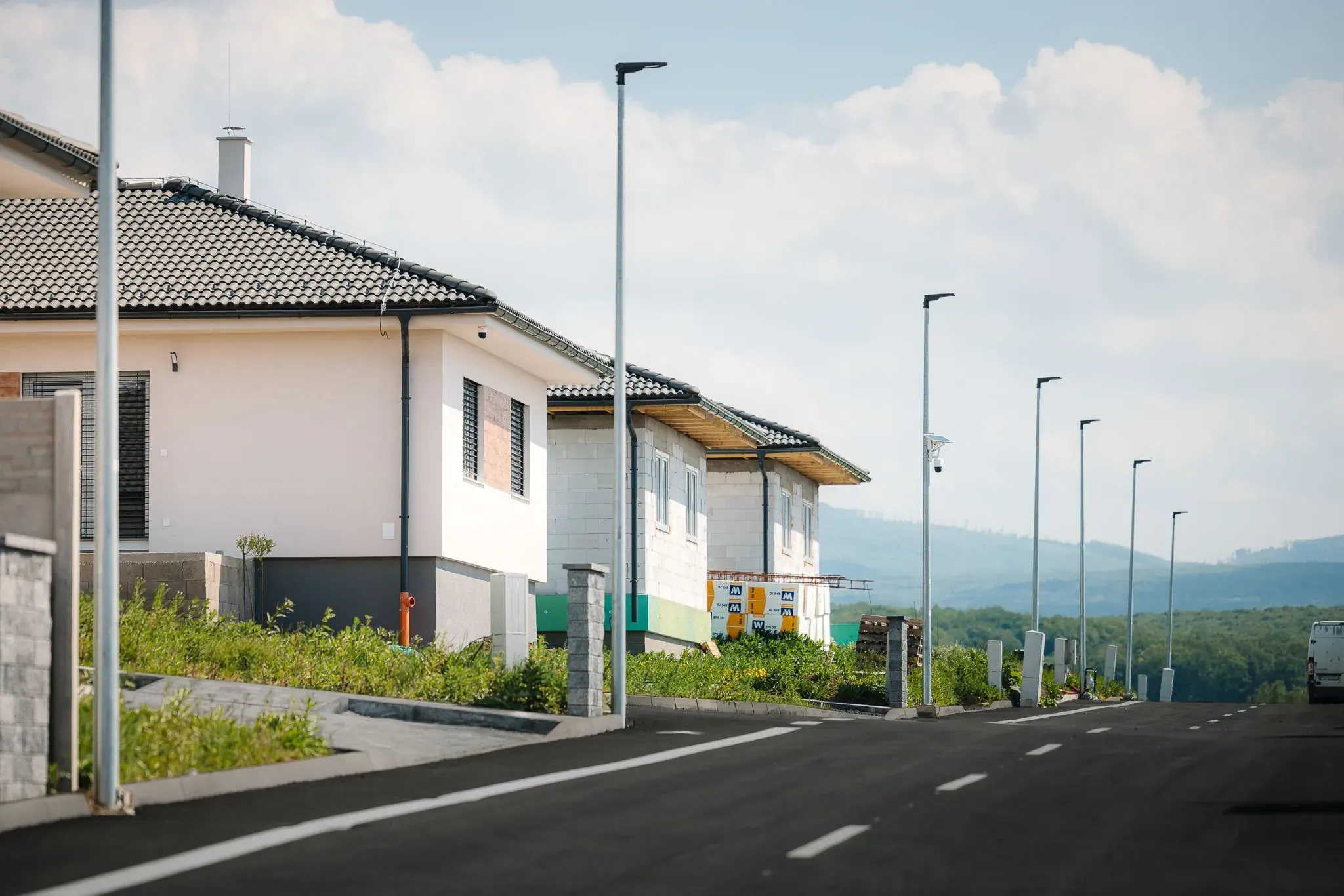 Architektúra novostavby v projekte Drienov Living